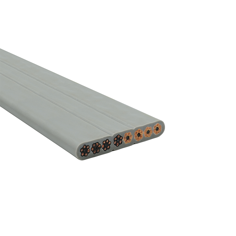 Copper Core PVC Inslithe PVC Sheath Elevator Flat Cábla