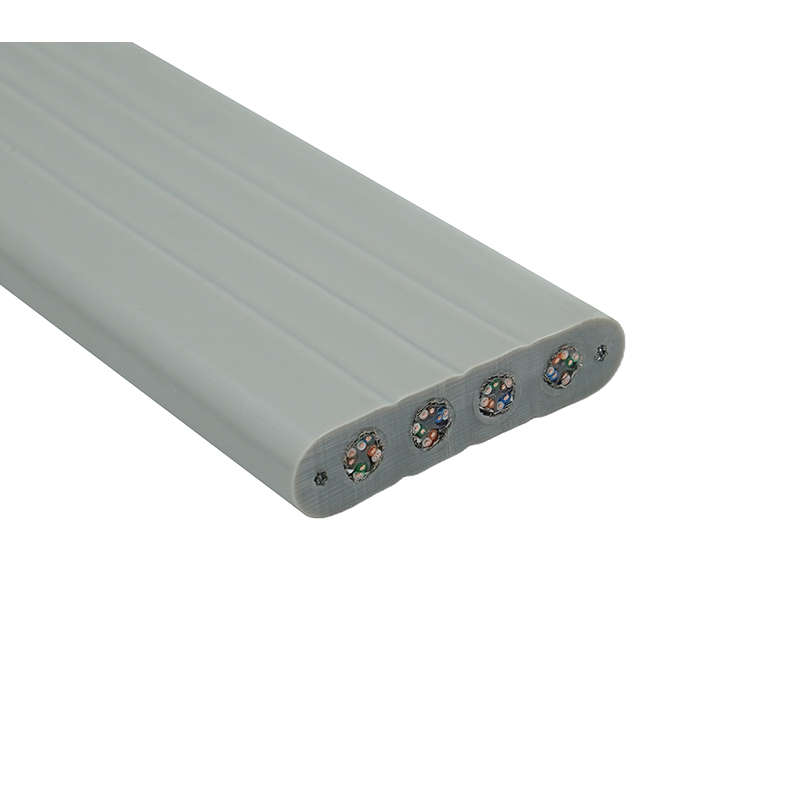 Cábla Comhréidh Ardaitheoir le Sreang Cruach agus 4 Chábla Paiste Cat6