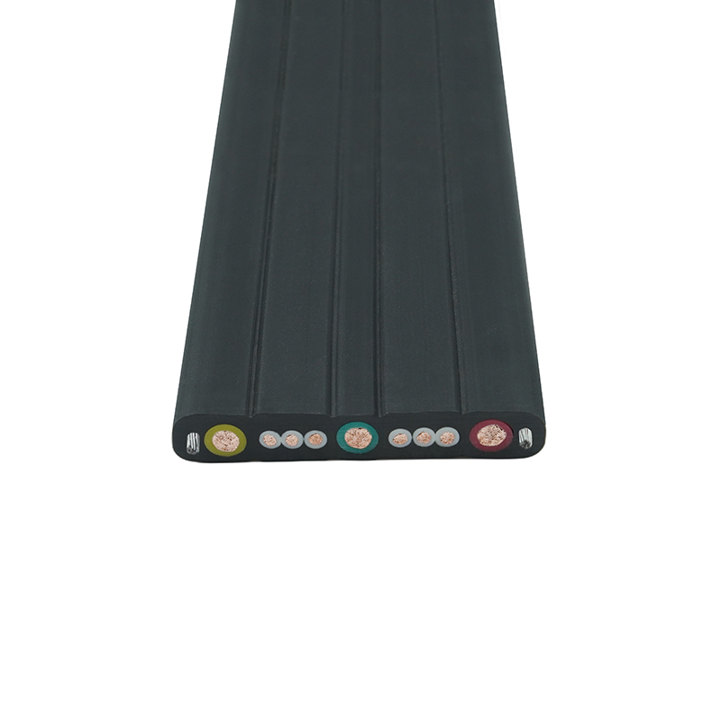 Crane Sheath Comhdhéanta Taistil Cábla Maol le Sreang Cruach