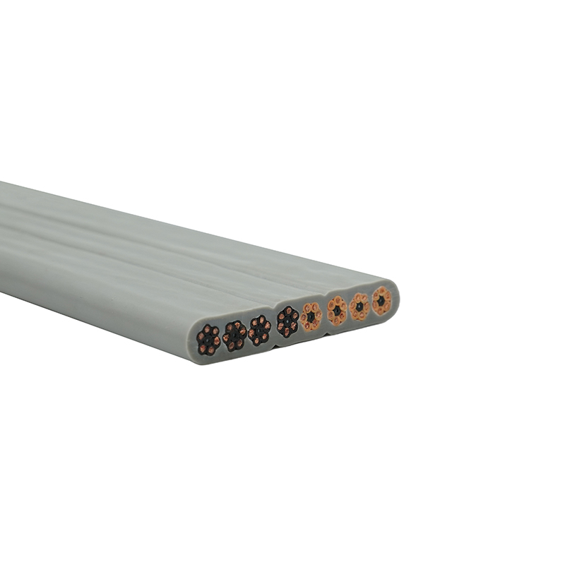 Copper Core PVC Inslithe PVC Sheath Elevator Flat Cábla