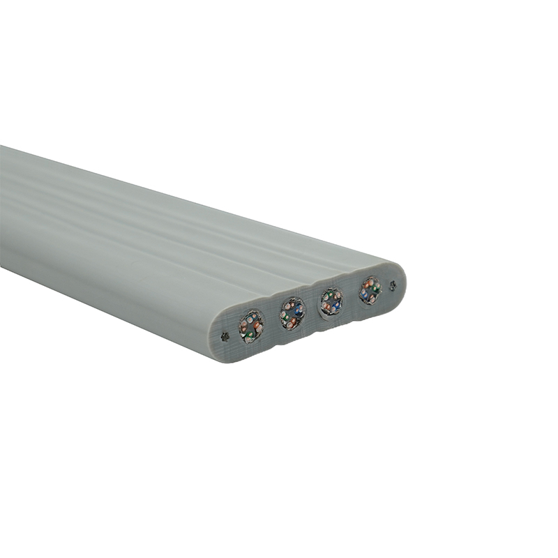 Cábla Comhréidh Ardaitheoir le Sreang Cruach agus 4 Chábla Paiste Cat6